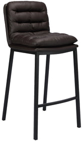 TPFLiving Barhocker Dundee Gestell schwarz Kunstleder